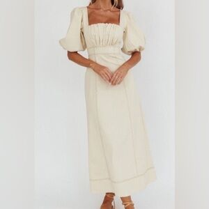 Brand new never worn western denim dress by One and Only size Large